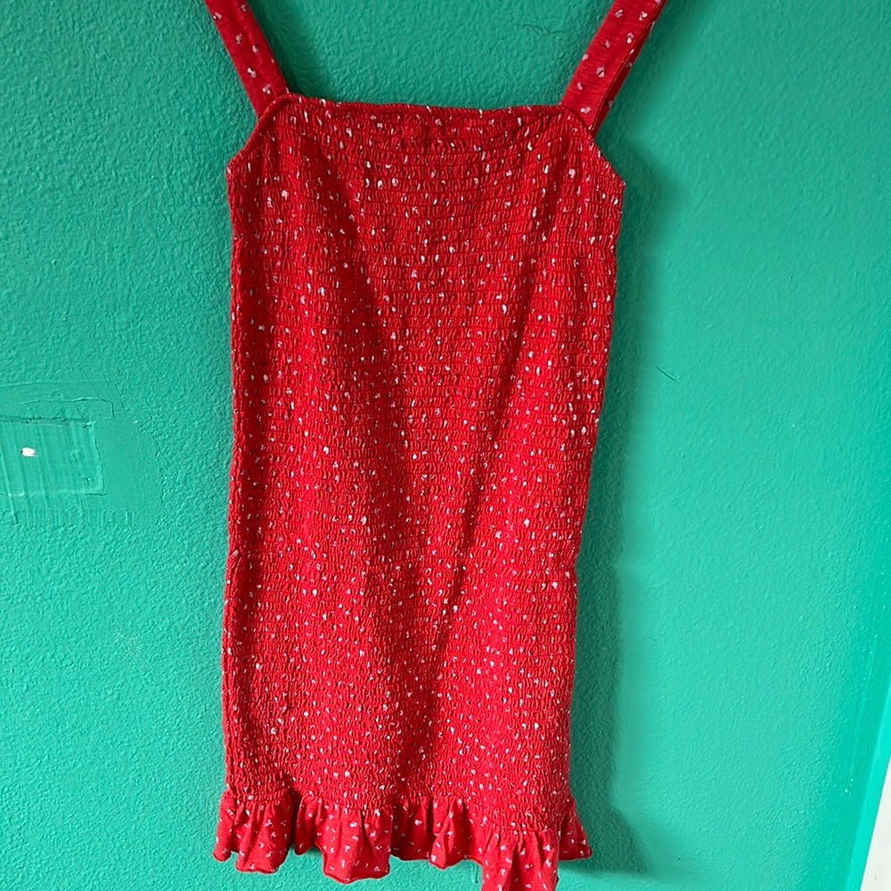 BP red dress